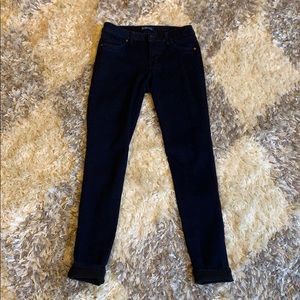 navy blue skinny jeans